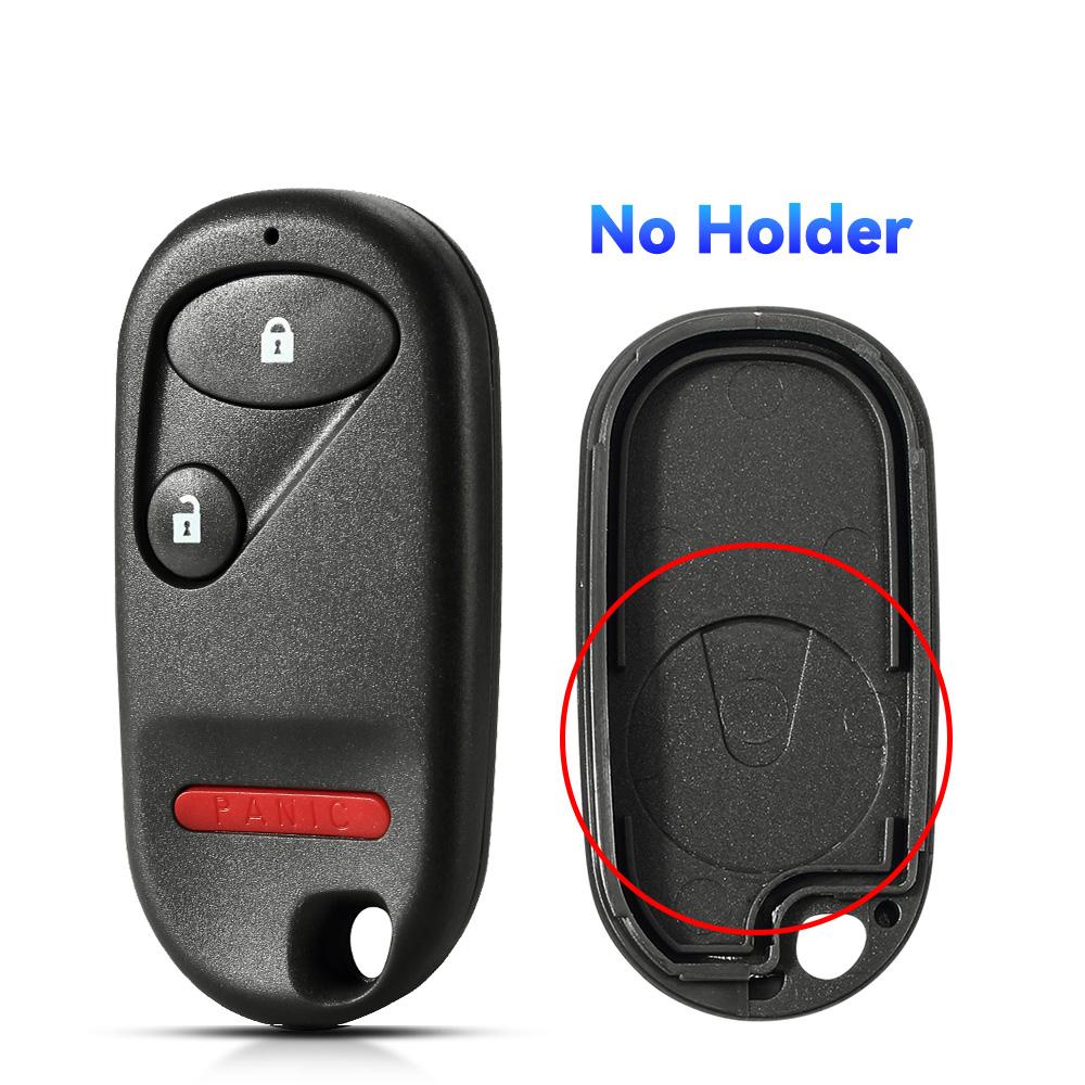 KEYYOU 2/3/4 Buttons For Honda Accord Civic CRV Jazz S2000 Fit Odyssey Entry Replacement Remote Key Shell Case