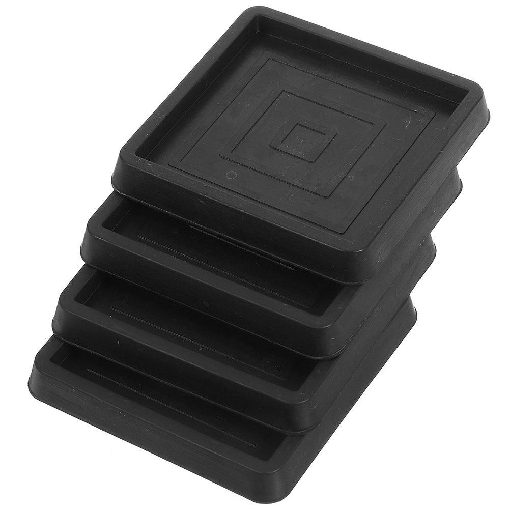 4Pcs Non-Slip Furniture Feet Pads Rubber Chair Leg Protectors Wear-Resistant Multi- Office Floor Scratch Stoppers