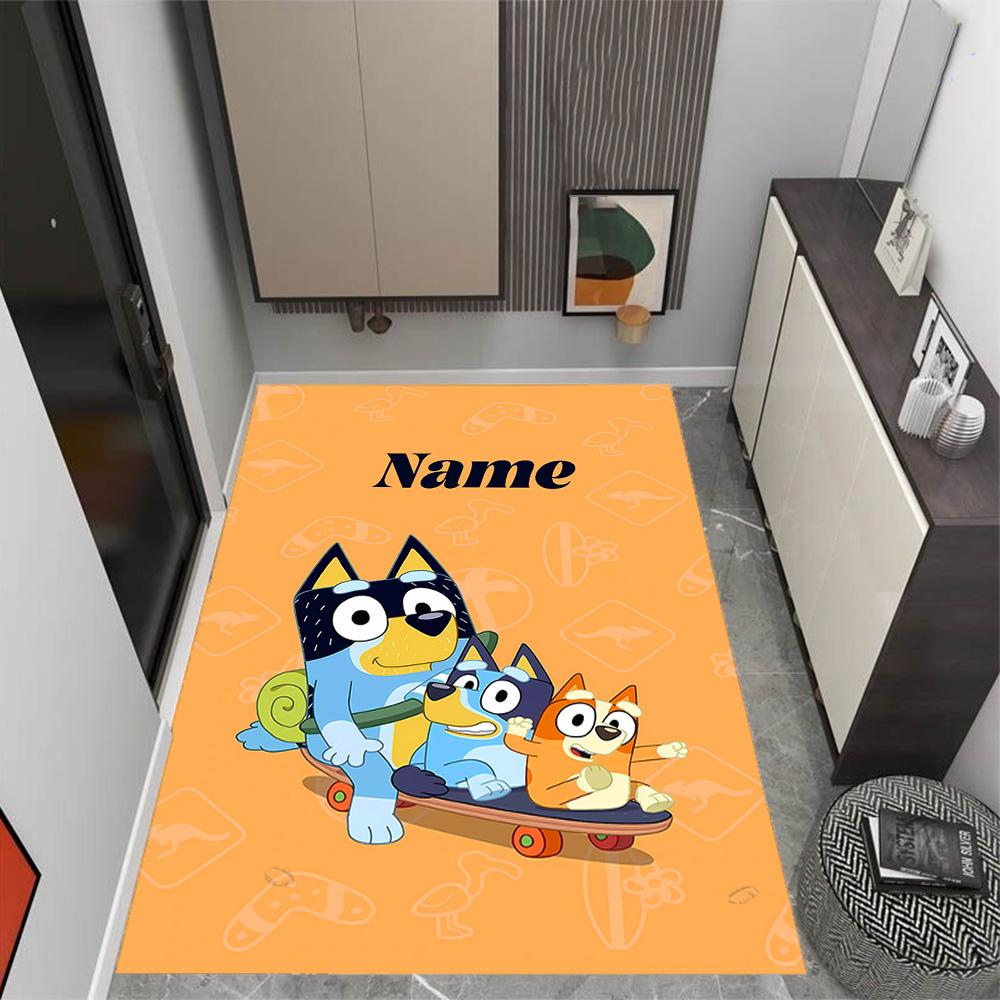 Gumball Darwin Adventure Customize Your Name Floor Rug Office Rug Suitable for Bedrooms Outdoor Hallway Playrooms Antislip Carpet Anime Office Decor