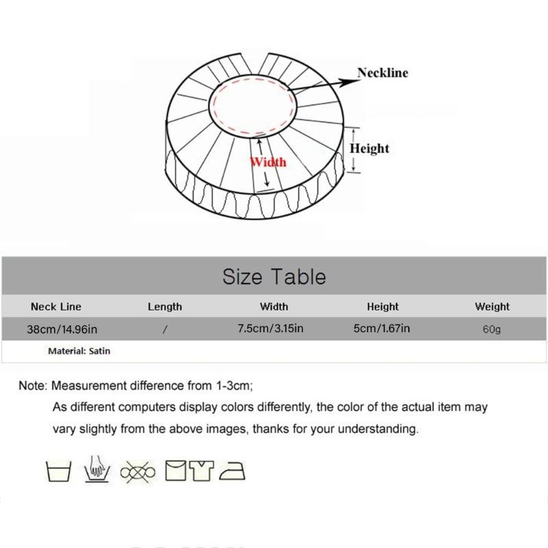 Middelaldersk viktoriansk volangkrage med svart kant for voksne Halloween-festantrekk Renessanse Cosplay Halsruff