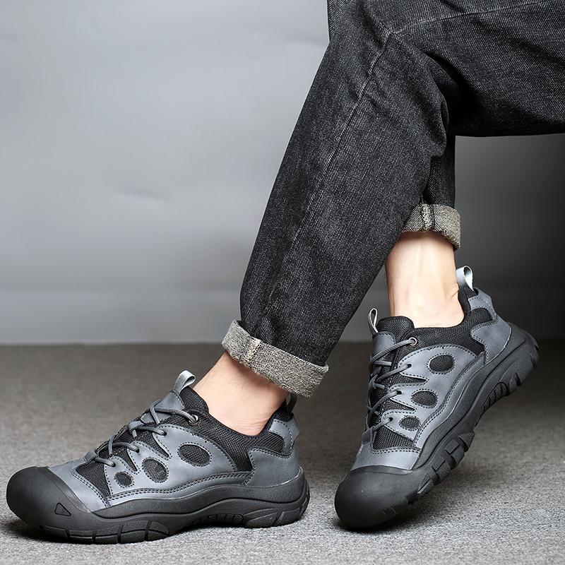 Fashion Soft Sole Male Casual Shoes 2025 New Men's Walking Footwear Leisure Walk Sneakers Outdoor Trainers Wear Resistant Running Shoes