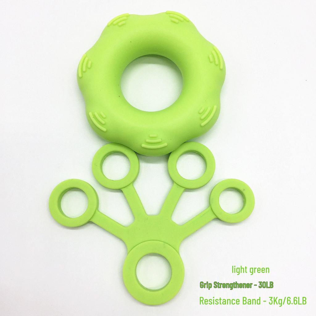 In-Stock Silicone Finger Resistance Band Hand Exerciser and Rehabilitation Trainer