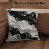 2D Modern Abstract Pattern Digital Print Pillowcases Pattern Cushion Cover Suitable For Sofa Bedroom Car Pillow Cover