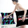 Cool A-Hks Pillowcase Toon Gift Cushion Cover Bedroom Home Sofa Chair Seat Decor Pillow Case