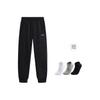Li Ning Casual Pants Unisex Moderate Cuffed Pants AKLVE55