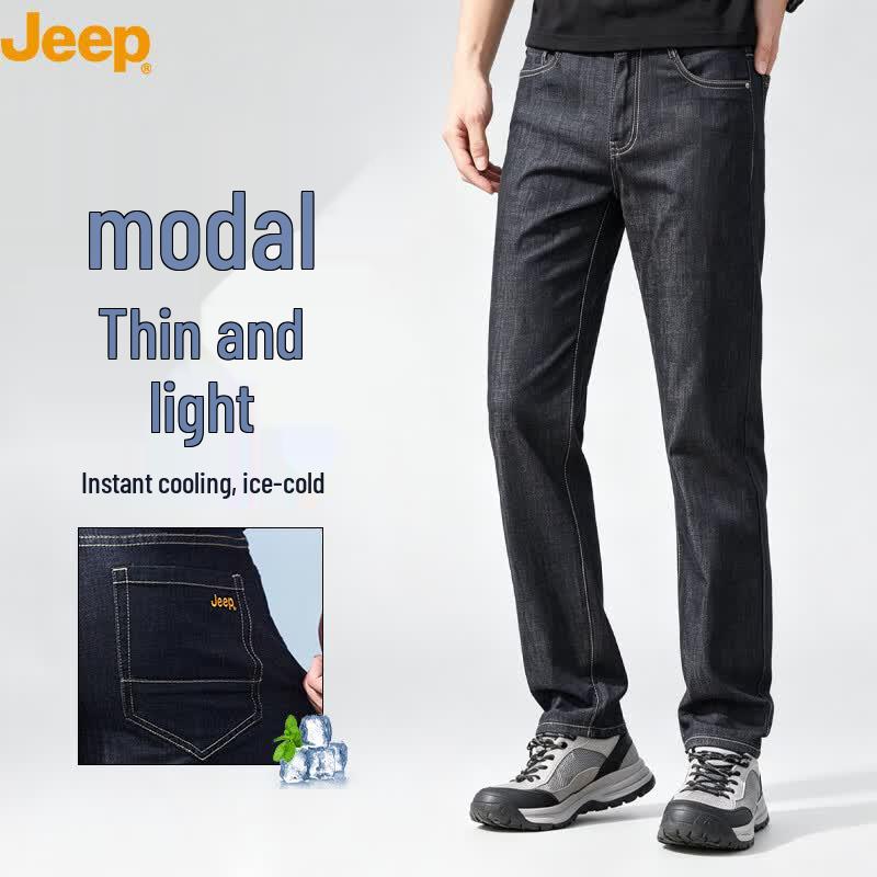 JEEP Men s Lightweight Modal Stretch Denim Jeans 34