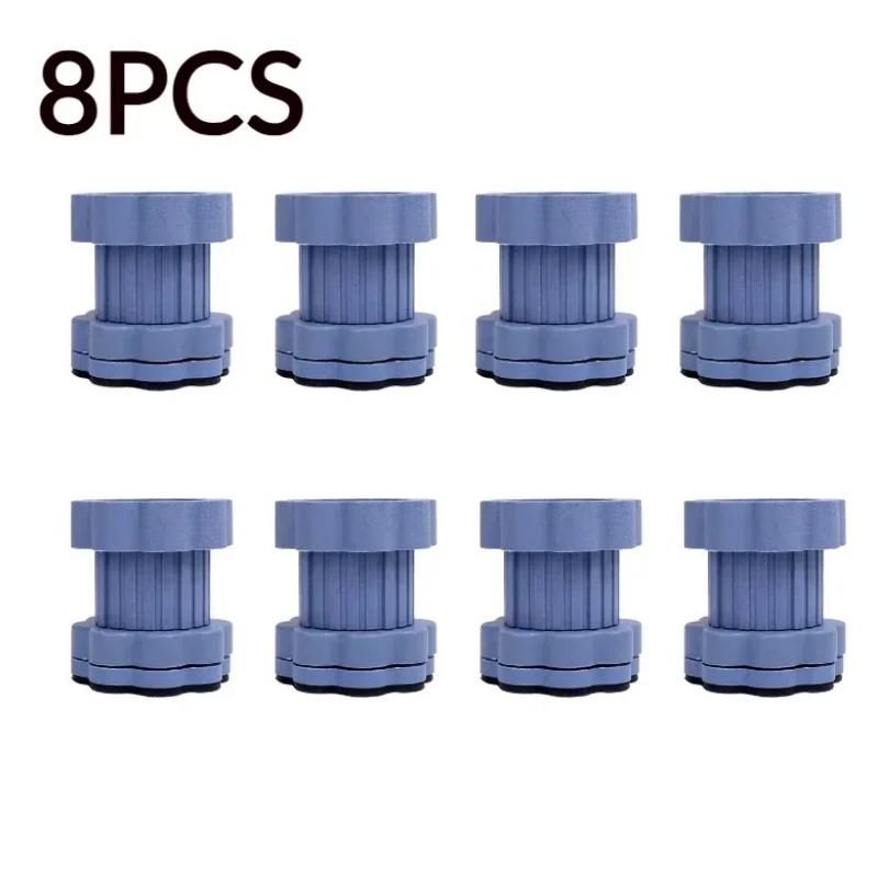 4PCS Universal Adjustable Height Washing Machine Foot Pads Anti Vibration Refrigerator Base Fixed Non-Slip Feet Stabilizer