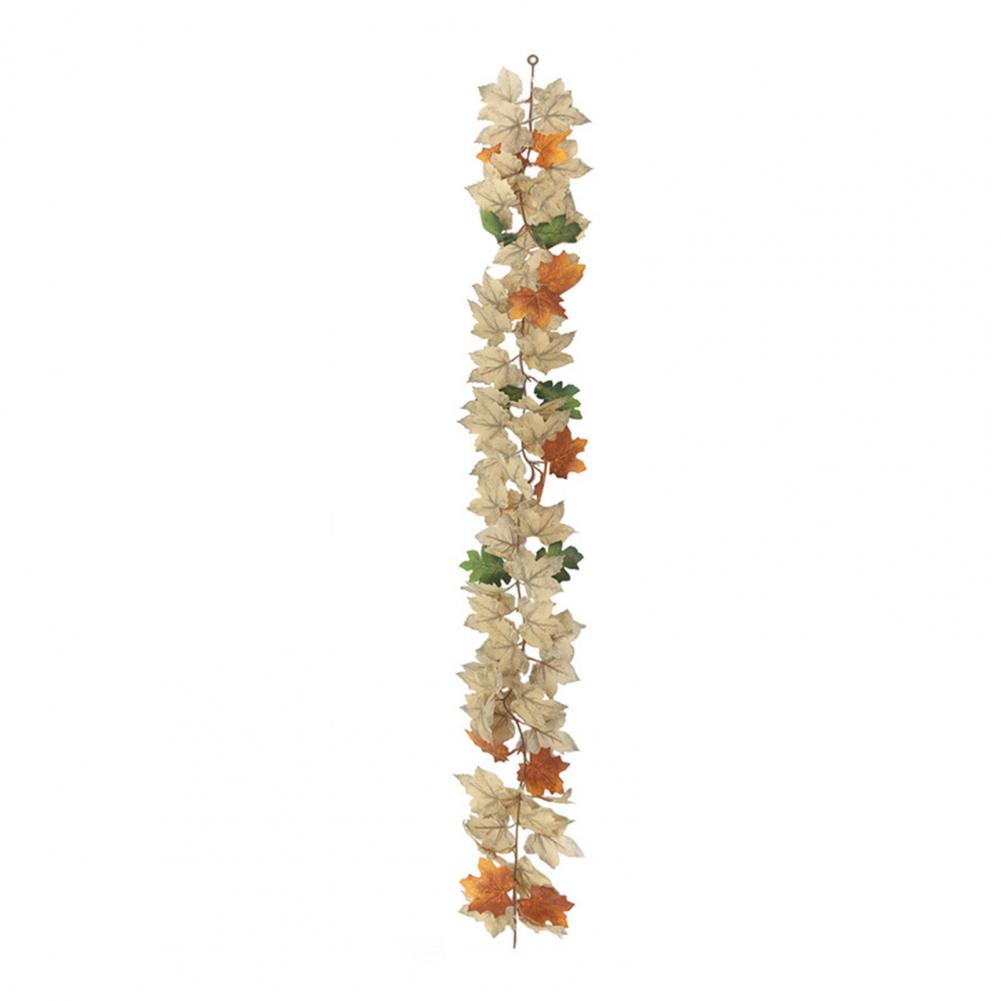 

Thanksgiving Garland Autumn Garland Thanksgiving Fall Garland with Pumpkin Maple Leaves for Mantel Table Decor for Autumn