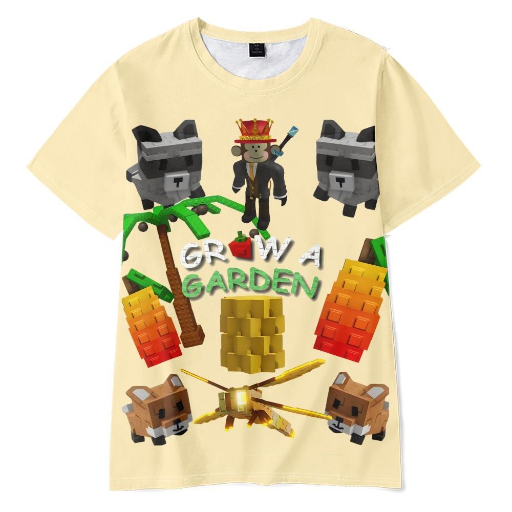 17 Colors Grow A Garden Merch 2025 Tee T-shirt Merch Men Short Sleeve Tee Unisex Tops Clothes Causal Female Y2K Tops