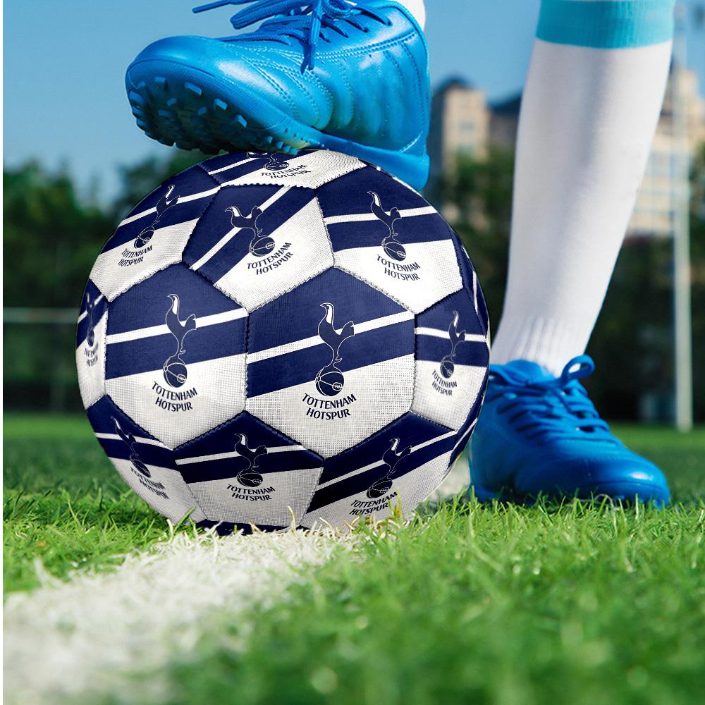 Pallone da Calcio da Partita Misura 5 Tema Tottenham Hotspur Pallone da Calcio Professionale da Esterno Morbido Pallone da Allenamento