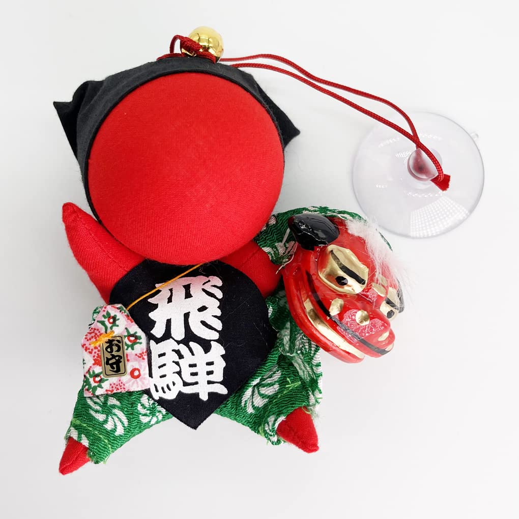 [Ohana Moana] Sarubobo, a lucky charm, good luck charm, lion Sarubobo, lion dance, festival, Sarubobo