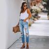 Women's Autumn/Winter Ripped Slimming Denim Pants