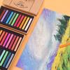 DIY Handicrafts 12/24/36/48 Colored Chalk Set Suitable for Beginners To Paint Various Paintings Pink Art Painting