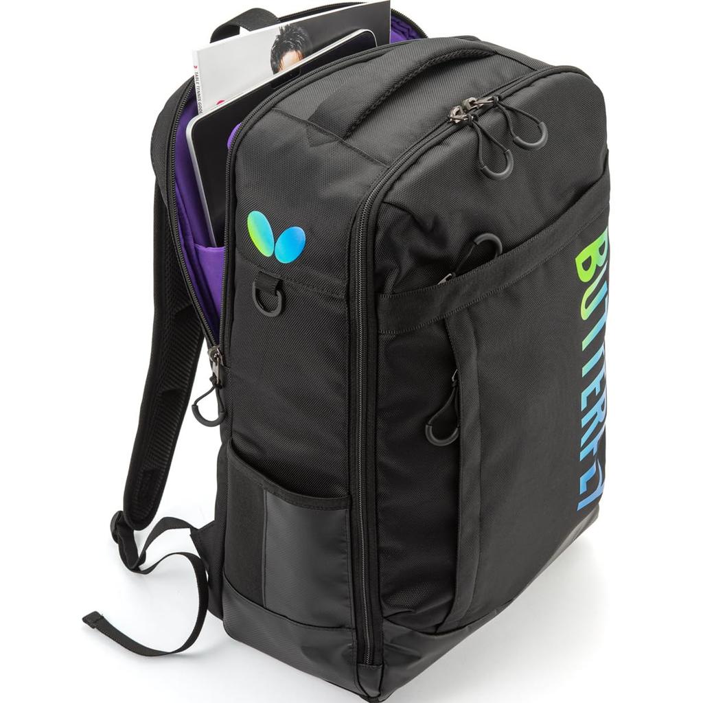 Butterfly La Finesse Backpack Table Tennis Bag 63310 One Size Fits All 732 Blue/Green,