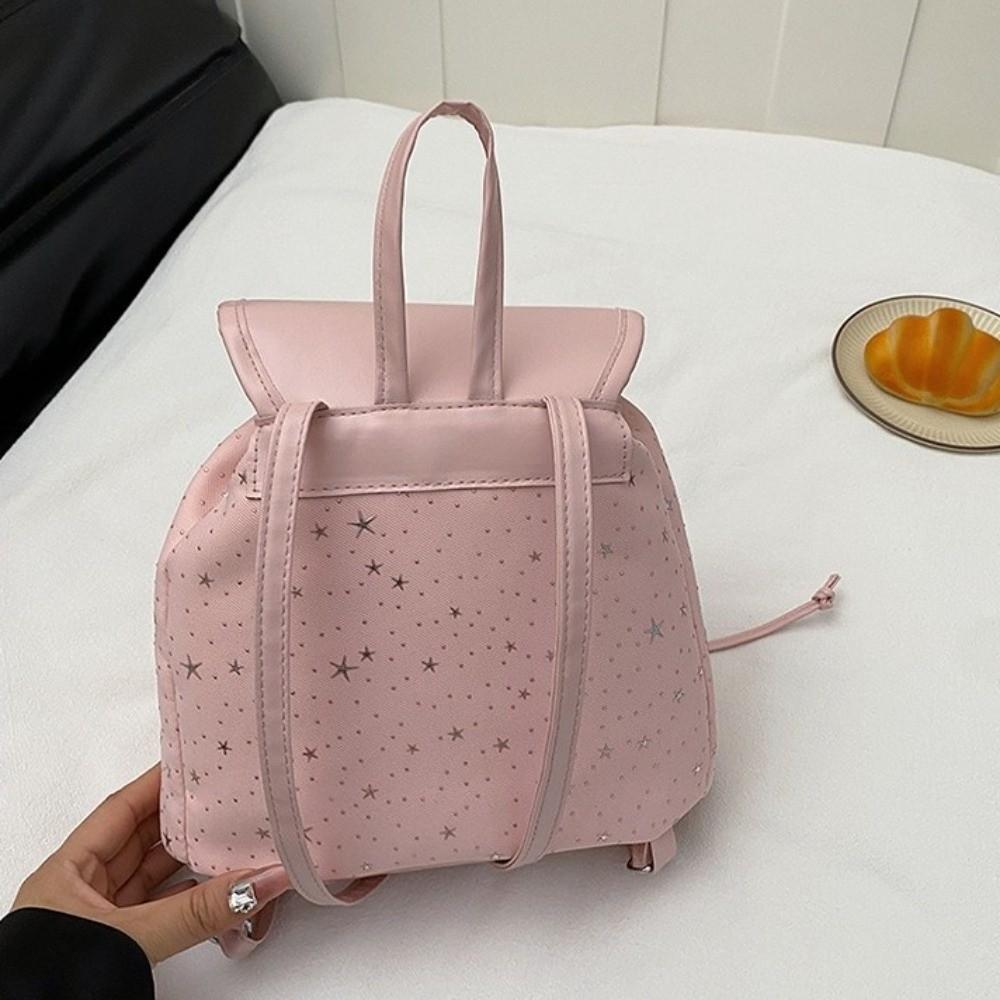 Fashion Y2k Women Backpack Star Large Capacity Travel Backpack Lightweight Schoolbags Schoolbags