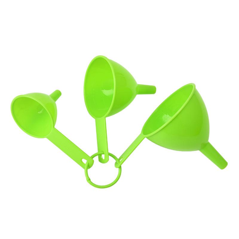 3-piece Plastic Funnel Dispenser Set 3piece