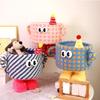 Spacious Cotton Rope Storage Basket With Convenient Handles For Movement And Stylish Home Decors