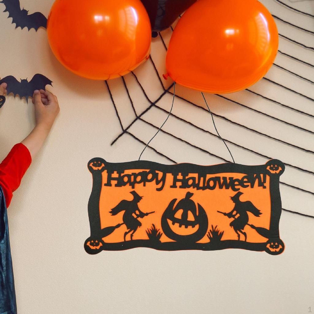 Door Hanger Ornament Halloween Front for Kitchen Garage Office Window