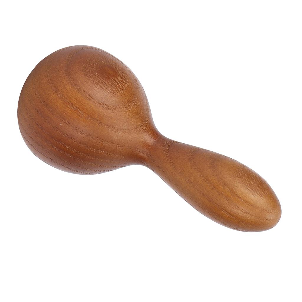 Tragbarer Massagehammer mit ätherischen Ölen, Schönheitsmassagehammer aus Teakholz für die Hautpflege