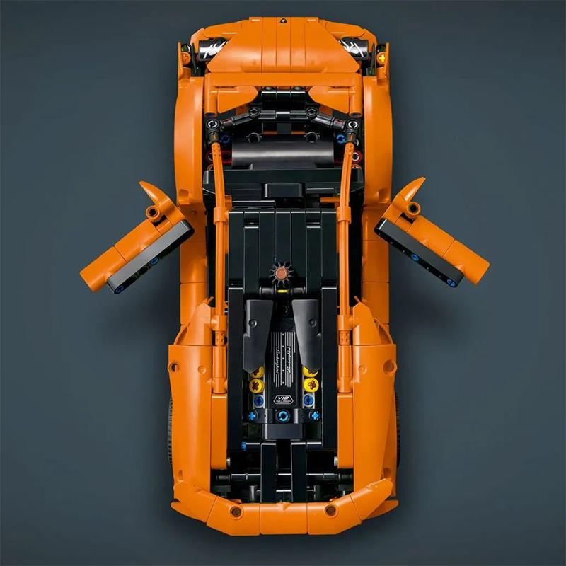 LEGO Technology Mechanical Orange Lamborghini Huracán Tecnica 806pcs 42196