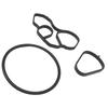 Engine Oil Filter Housing Gasket Kit 11428643758 Rubber Oil Cooler Seal Replacement for PEUGEOT 208 2012 To 2019