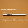1Pcs DIY Leather Craft Tool Straight Head Leather Punch  Drilling Hole Accessories