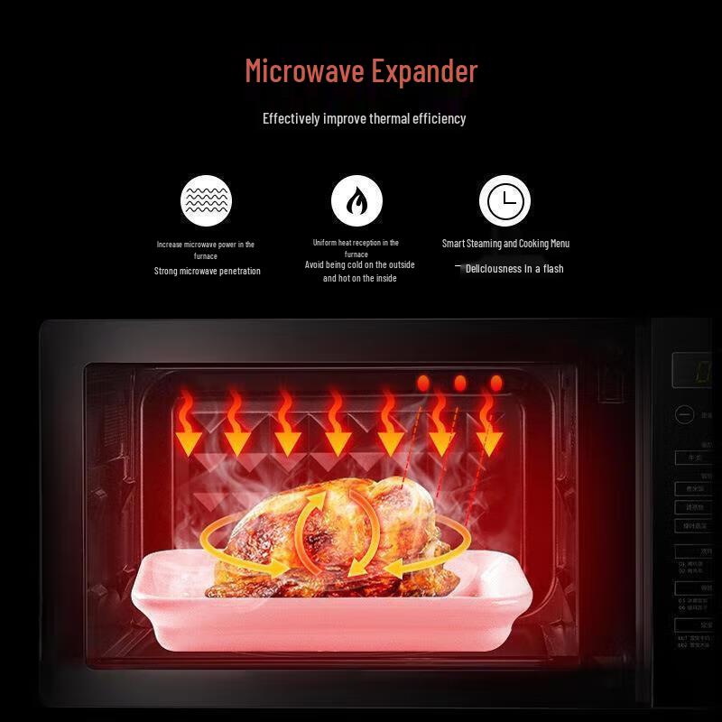 Midea 20L Smart Flatbed Microwave Oven CN plug (adapter included)