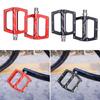 Light Weight Bicycles Platform Pedals 8 Pins Nonslip Bicycles Pedals for Mountain Cycling Road Bicycles Enduring