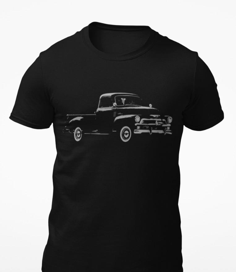 1954 3100 Antique Pickup Truck Short-Sleeve Unisex T-Shirt XXXL