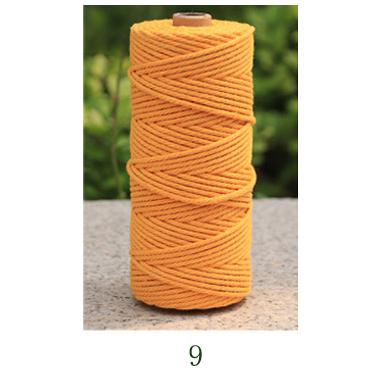 Braided Rope 2mm 3mm 4mm 5mm Cotton Tassel Thread