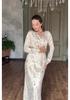 2025 Winter French Retro Light Luxury Long Sleeve Skirt Set