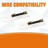 2 Pack Multiple Compatible Dryer Heat Fuse Metal Design Home Appliance Safety Device for Enhancing Safety and Durability