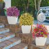 Fake Flowers Outdoor UV Resistant Faux Plants for Outside Yard Wedding Indoor Home Kitchen Farmhouse Decor Artificial Plants