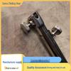 3-in-1 Stainless Steel Fishing Rod Holder with Bait Tray & Ground Stake