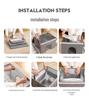 Portable Summer Cooling Nest for Cats & Dogs - Foldable, Air-Conditioned Sleep Pad