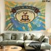 Custom Name Bradford City2 Printed Tapestry – Wall Hanging for Bedrooms, Dorms, and Home Decor