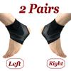 Enkelbrace Basketbal Hardlopen Wandelen Compressie Enkelbeschermingsband Ademend Elastisch Antislip Sportschool Fitness Enkelmouwen