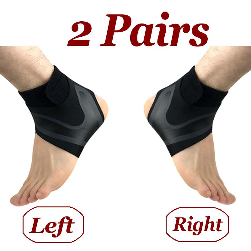 Enkelbrace Basketbal Hardlopen Wandelen Compressie Enkelbeschermingsband Ademend Elastisch Antislip Sportschool Fitness Enkelmouwen
