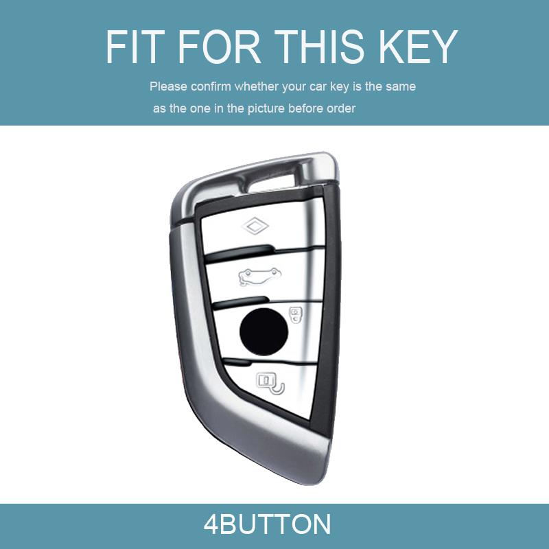 Auto Shell Fob Protector Accessories Car Key Case Cover For Bmw G20 G30 G11 F15 F16 G01 G02 F48 X1 X3 X5 X6 X7 1 3 5 6 7 Series