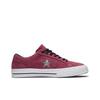 Converse One Star Suede Casual Comfortable Low Top Sneakers Unisex Sneakers Rose-Red 165955C