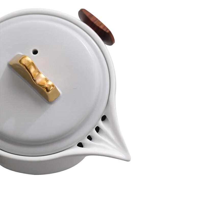 Lantai Portable Landscape Ceramic Tea Set