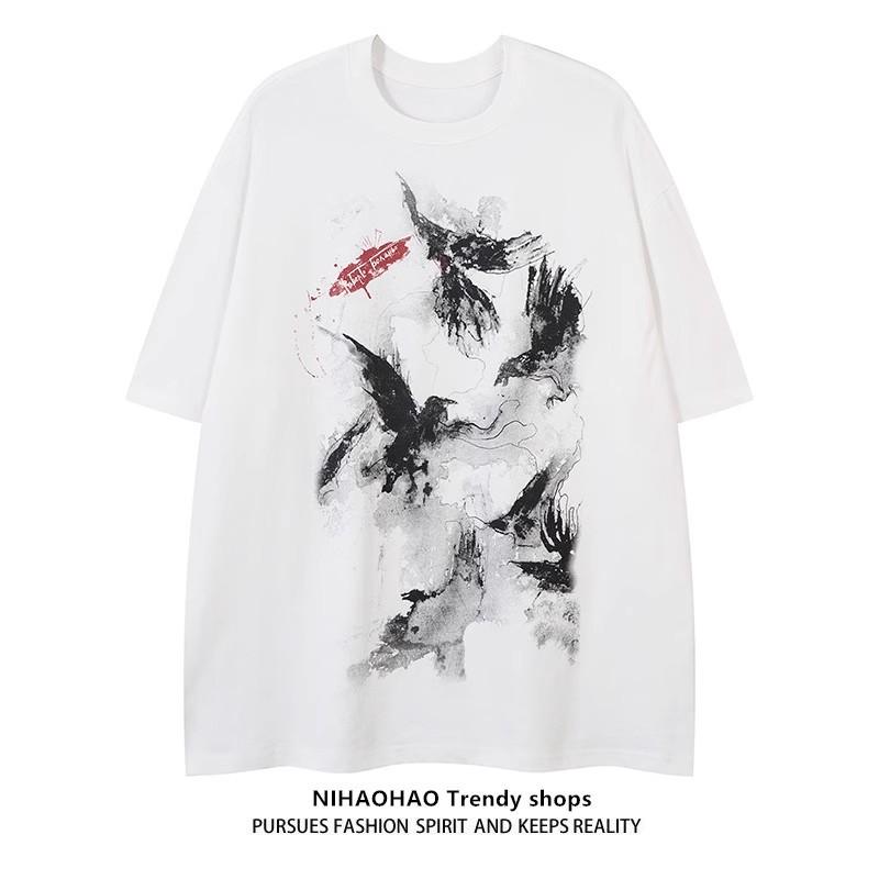 

Летняя футболка с коротким рукавом, мужская, с круглым вырезом, деловой, повседневный, для пар, с коротким рукавом, универсальный, свободный, модный, простой топ 3XL белый