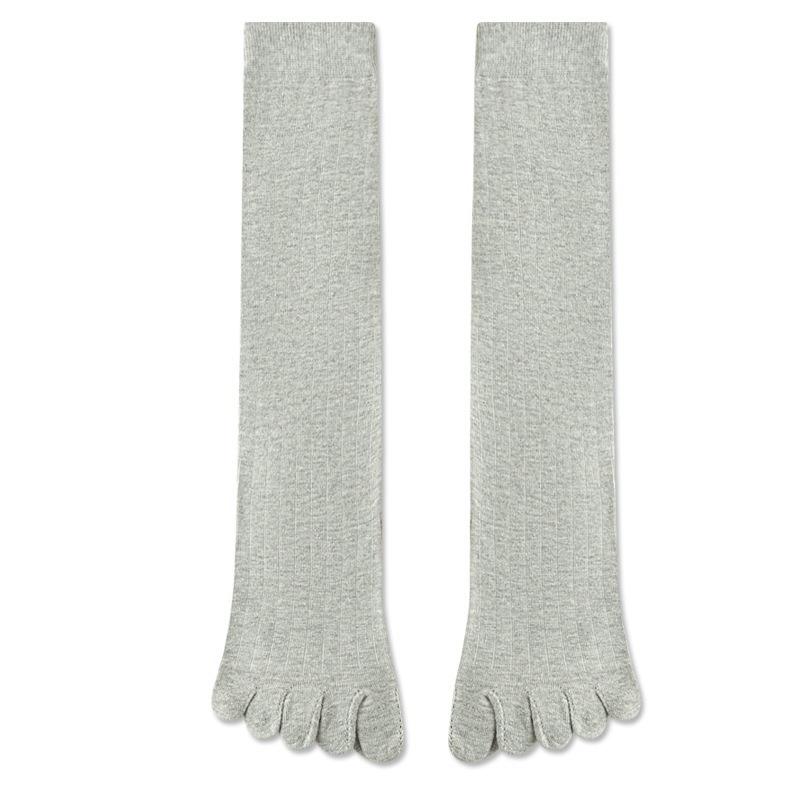 3 Pairs Toe Socks Women Men Long Calf Socks with Separate Fingers High Quality Cotton Five Finger Socks Women Stockings