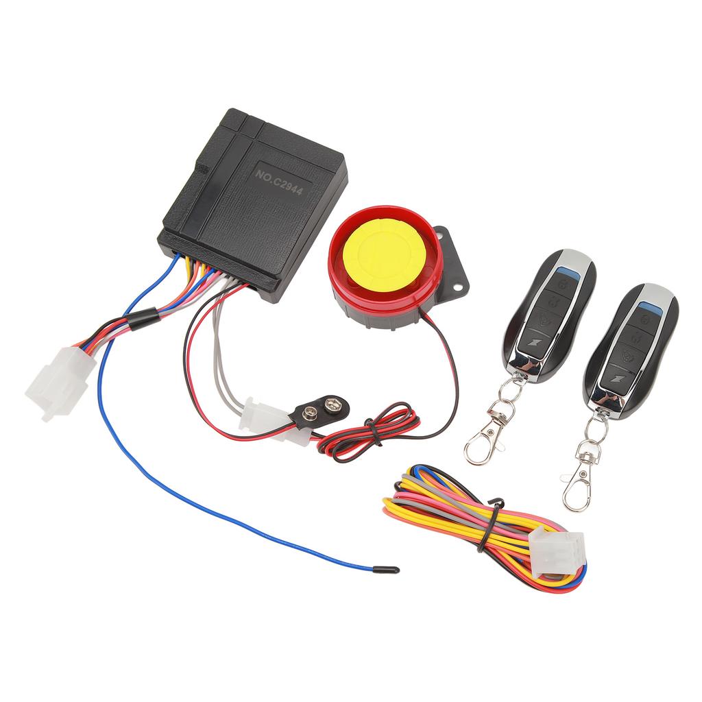 Motorcycle Security Alarm Loud High Sensitivity Remote Control Security Alarm System for Scooter Motorbike