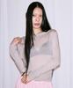 Miseutelieoseuhotel Mysterious Sheer Sleeve [Sand Gray]