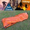 Waterproof Survival Sleeping Bag Reusable Rescue Bag Kit Thermal Blanket  Camping