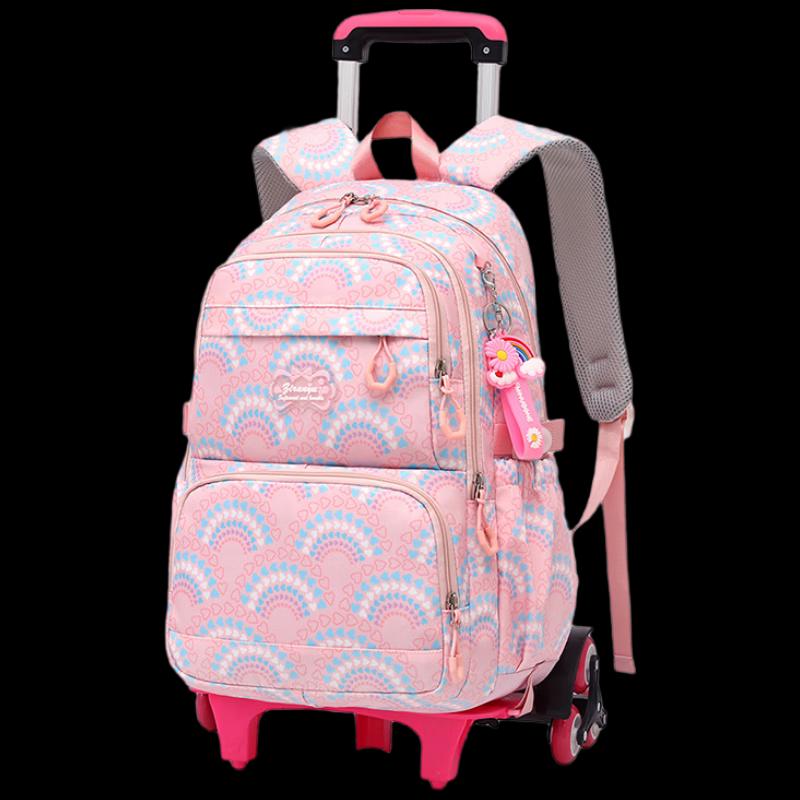 

Kids Burden-Reducing Rolling School Backpack