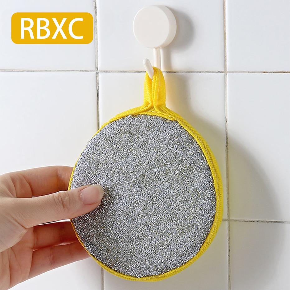 

RBXC Губка для мытья посуды двусторонняя 3pcs