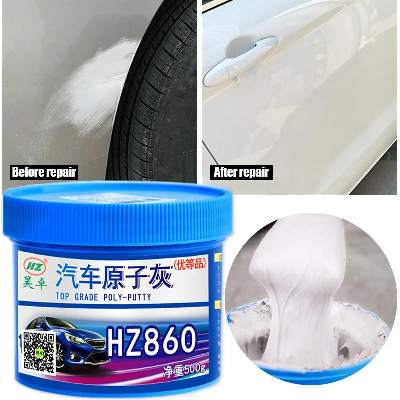 500g Auto Car Body Repair Putty Scratch Filler Painting Assistant Smooth Repair Tool Quick-drying Paint Care Auto Accessories