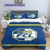 Set Biancheria da Letto con Fantasia FC Luzern Copripiumino Federa Decorazione per la Casa Regalo (1 * copripiumino + 2 * federa, senza nucleo)